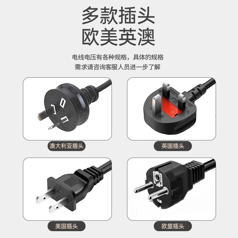 's new popular product, multi-functional head changer, curling iron LCD display 5-in-1 tube changer, curling iron  factory