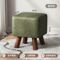 [three-proof technical cloth-square stool] dark green 28*28*29