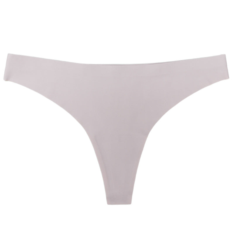 sports yoga seamless underwear thin ice silk invisible naked comfortable underwear women's factory wholesale