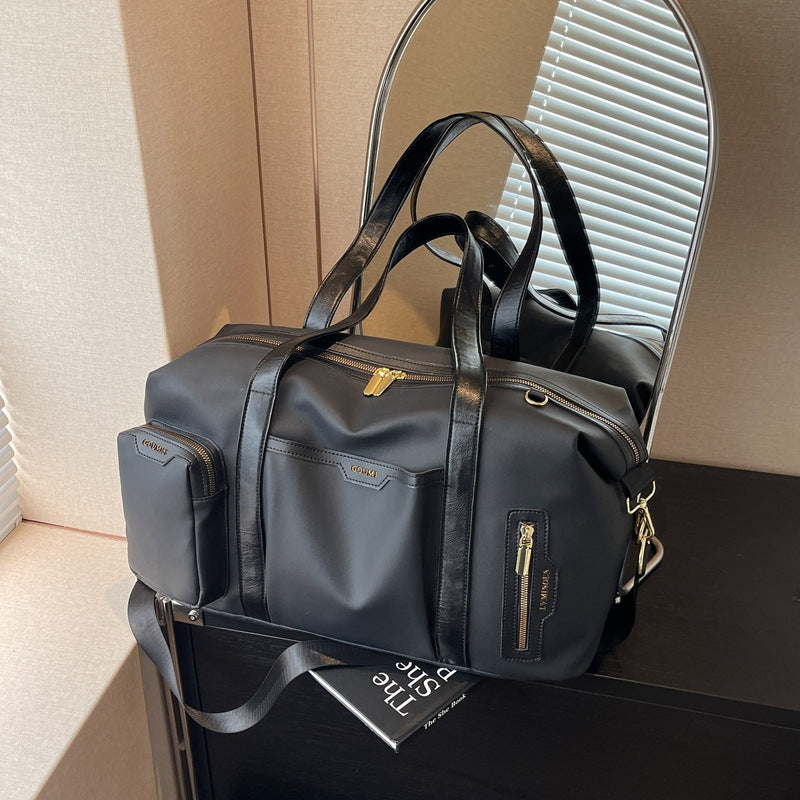 New fitness bag men's wet and dry separation training sports backpack hand luggage women's large-capacity short-distance travel bag