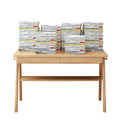 Solid wood nordic desk bedroom writing student home study table minimalist simple desktop computer desk computer desk chair