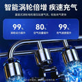 Car air compressor - wireless tire inflator for vehicles - universal air pump - emergency pump - high-efficiency inflation