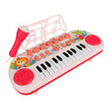 Tiktok hot seller: kids' multifunctional electronic keyboard toy with microphone - beginner-friendly piano for girls ages 0-6