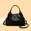 New arrival cross-border shoulder bag pure color large capacity casualeasiest for match crossbody bag classy pure color lychee pattern ladieswear bag