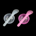 Beauty mask tool set #1: mask bowl + mixing spoon & spatula, makeup bowl, beauty supplies, spa mask mixing bowl set