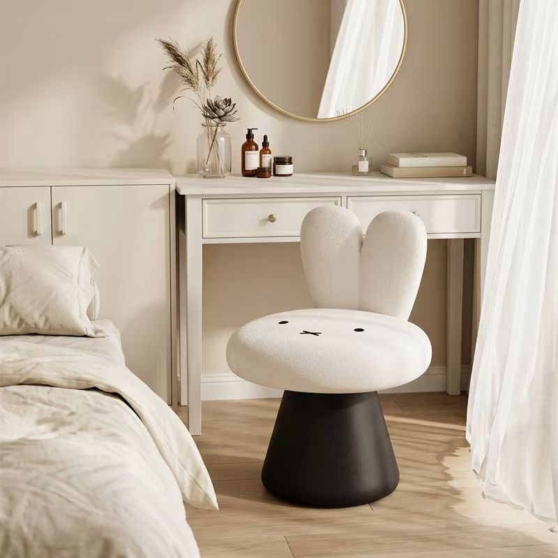 Luxury vanity table - artistic makeup designer vanity with rotating home use, bedroom chair, stool, wood, other