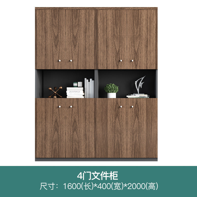 Saint li office file cabinet, wooden low cabinet, floor-standing storage cabinet, storage cabinet, office staff files