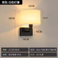 Hotel bedside reading wall lamp - new spotlight with switch, modern minimalist fabric bedroom study wall light