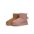 Thick sole snow boots for women 2026new arrival autumn winterfleece-linedthickenednon-slip short boots northeast heattech cotton shoes best selling