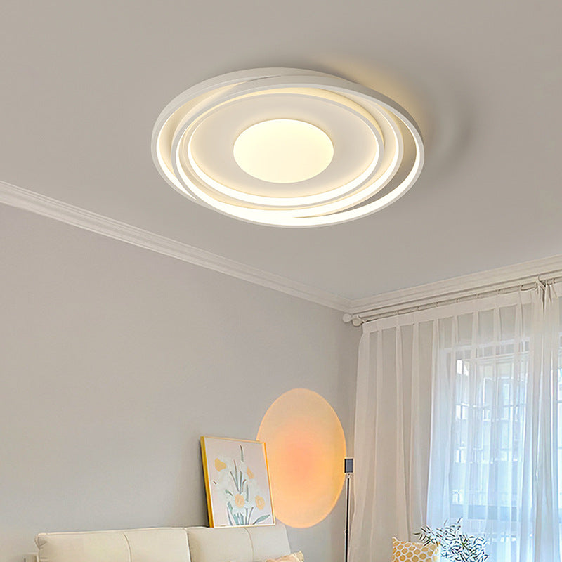 Bedroom Light Cream Wind Minimalist Ceiling Light Warm and Romantic Room Light Guest Restaurant Full Spectrum Eye Protection Zhongshan Lighting