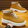 Boots for men 2025new arrivalautum high-top shoes for men casualworkwear boots trendy boots easiest for matchthick soletrendy shoes