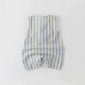 Baby onesie full moon summer thin baby summer sleeveless super cute cute khaki hundred days outwear crawling suit