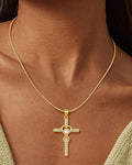 new product casualfashion925 sterling silver zircon cross pendant fashion styleaccessible luxuryeleganteasiest for match necklace