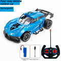 Wireless remote control toy car, kids' four-wheel drive car toy model, boy's simulation off-road sports car, racing car - wholesale