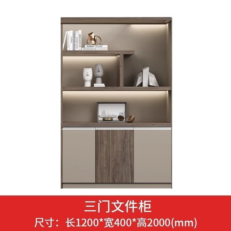 Filing cabinet office background cabinet bookcase storage office wooden modern file cabinet with lock