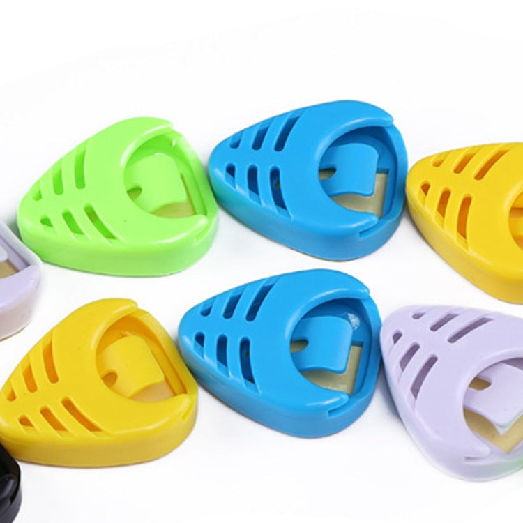 Musical Instrument Accessories Pick Box Acoustic Guitar Pick Box, Guitar Pick Clip, Guitar Accessories Large Triangle Pick Box