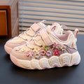 Fortune kids' shoes: girls' spring/autumn  new princess lightweight sneakers, big & tall girls' chunky sneakers