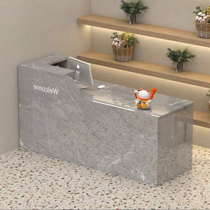 Bar counter, cashier counter, clothing store counter table, hairdressing store convenience store casual modern store small front desk reception desk