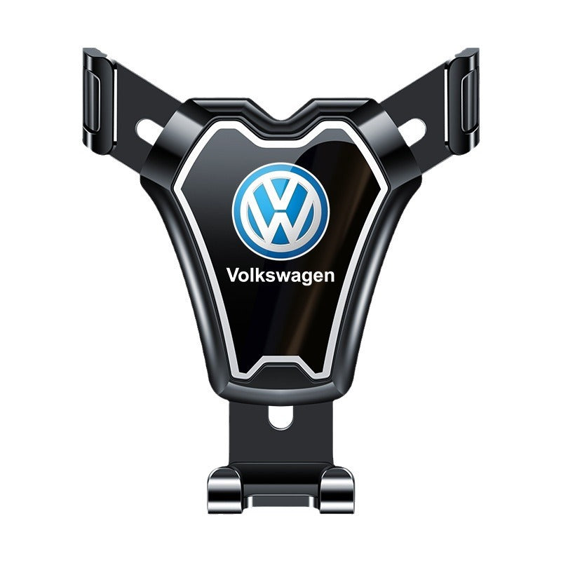 Car air outlet navigation bracket car snap-on gravity bracket creative casualins mobile phone bracket