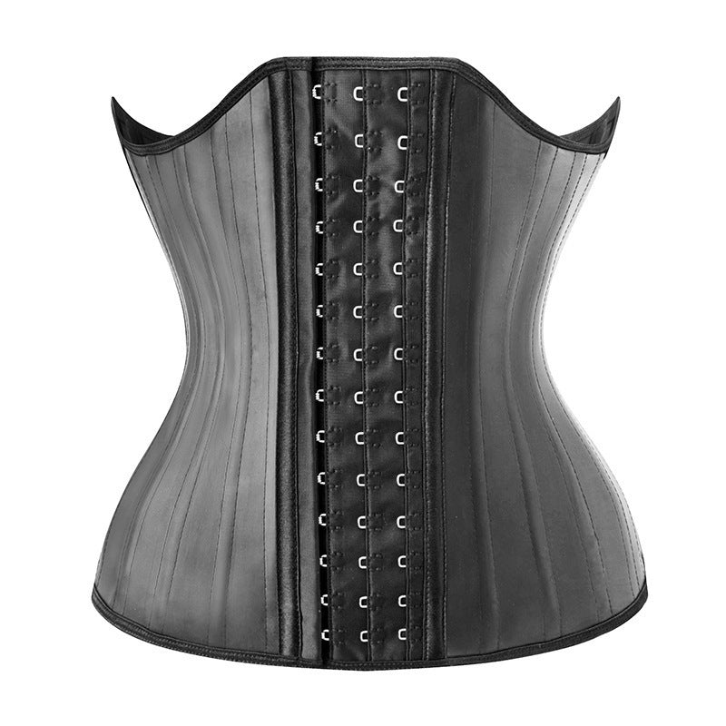European and american cross-border latex sports waist trainer corset - slimming, waist shaping, breast support, and abdominal control belt