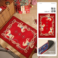 Classy entrance door floor mat entrance non-slip mat 2026 new arrival year of the horse foot mat entrance thickened entrance carpet
