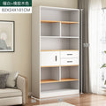 [double drawer and one door] warm white + rubber wood color 82x24x181
