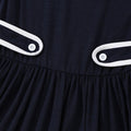 Summer kids' dress -  cross-border doll collar a-line dress - simple & stylish girls' vest dress