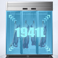 Hanging meat cabinet commercial refrigeration and refrigeration fresh-keeping freezer hanging meat cabinet hanging beef and mutton freezer vertical display acid cold storage cabinet