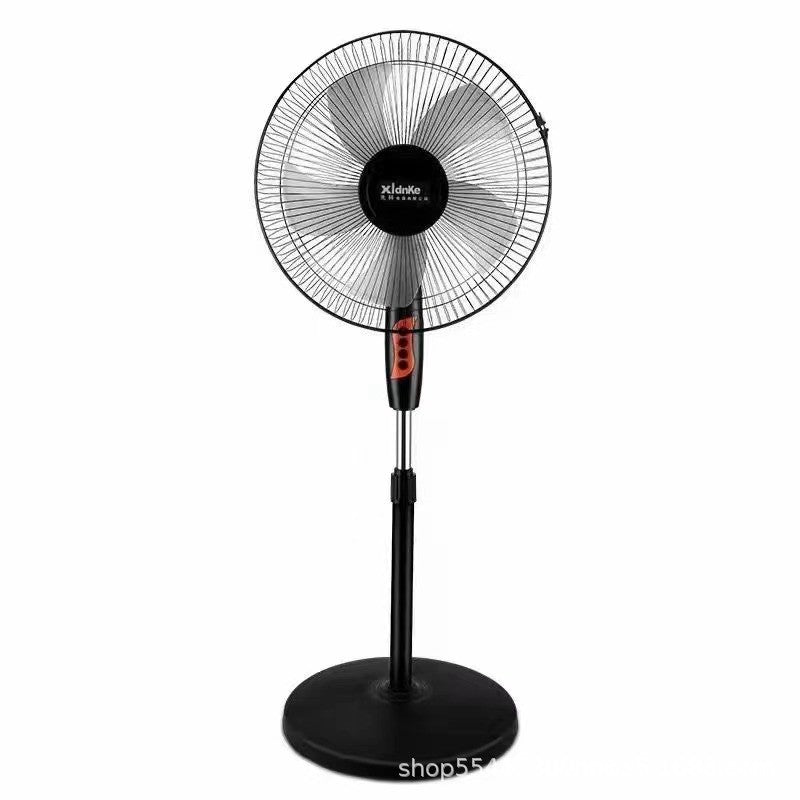 Electric fan for home remote control timing silent floor fan student dormitory standing shaking fan strong wind fan