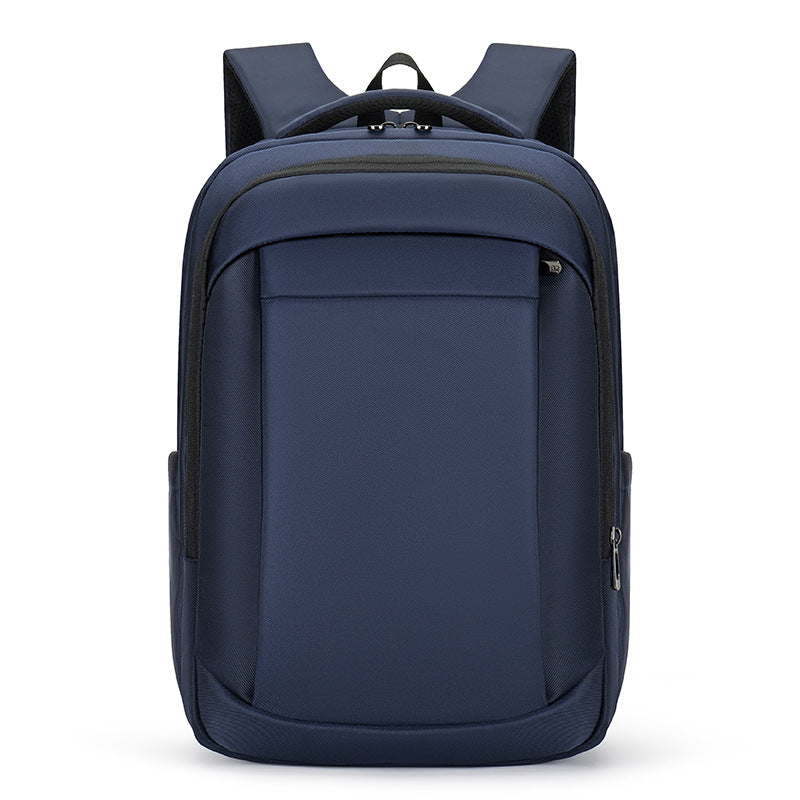 Cross-border wholesale business backpack, large-capacity simple general-purpose computer bag, the same for men and women, business travel backpack