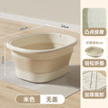 Collapsible foot soak bucket - portable, thickened foot bath basin for home use - calf-height, insulated foot washing basin - dropshipping available