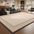Carpet living room retro medieval style 2026 new style no-wash, wipeable, waterproof and anti-fouling classy sofa bedroom floor mat