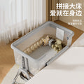 Baby crib: portable, foldable, multi-functional, adjustable height, seamless splicing, newborn-sized bassinet