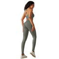 New arrival cross-border fashion seamless back cross double shoulder strap sports vest bra suit running fitness yoga pants