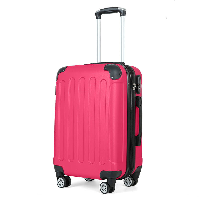 Cross-border trolley case Universal wheel Women's suitcase Men's and women's boarding travel suitcase Password box 24 inches Strong and durable