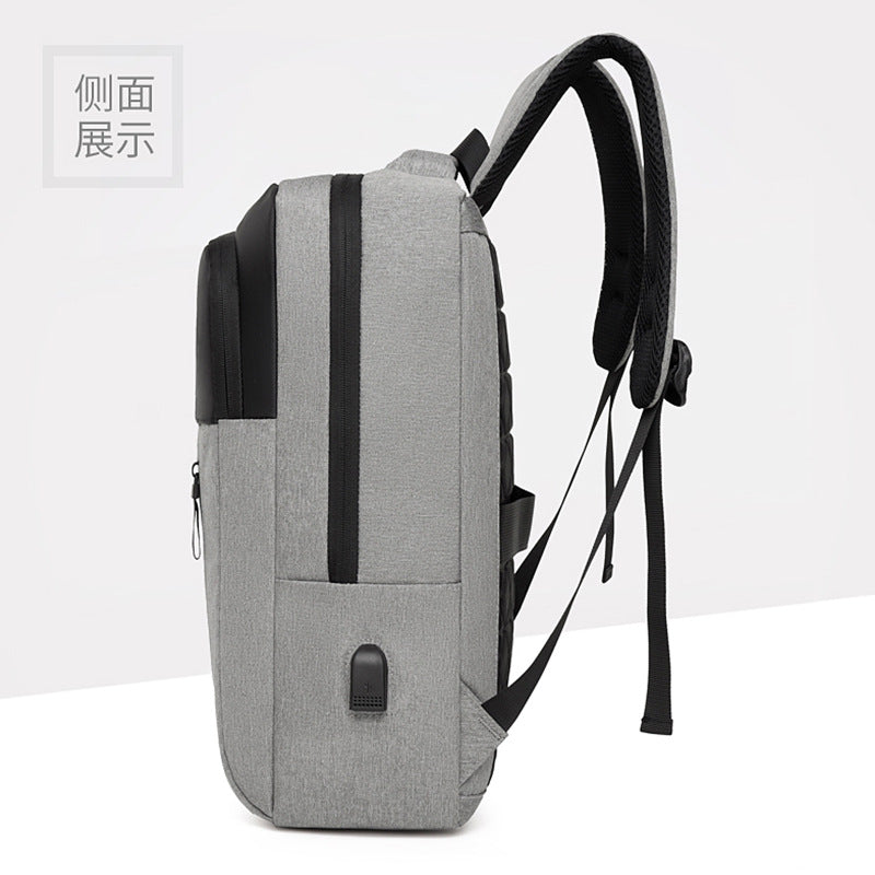 New Men's Business Commuter Backpack Laptop Bag Travel Leisure Backpack Men's Student School Bag