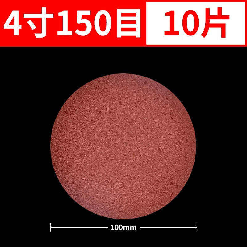 4 inch sandpaper flocking woodworking wall grinder polishing round suction cup fleece self-adhesive angle grinder grinding disc