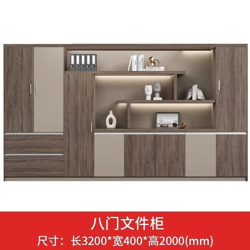 Filing cabinet office background cabinet bookcase storage office wooden modern file cabinet with lock