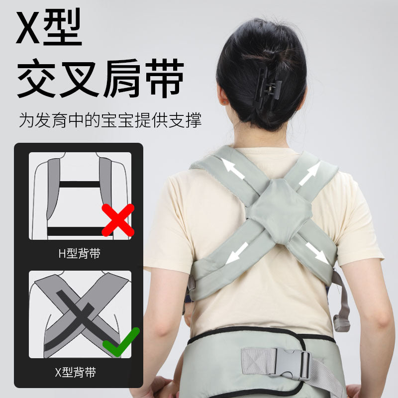 2-in-1 baby hip seat carrier - multifunctional infant carrier - back support forward-facing design - direct from the manufacturer