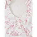 Women's new summer fashionable and elegant printed tie-strap v-neck a-line mini dress - perfect for going out and dating