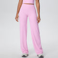 nude feel tight yoga pants high waist hip straight-leg pants looseslimming look outdoor sports running fitness pants