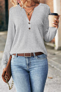 independent station  foreign trade cross-border fall and winter new arrival button lace patchwork knitting shirt long sleeves bottom shirt