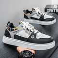 Men's skate shoes 2026 new spring mesh breathable trendy versatile men's shoes thick sole height increasing casual sports trendy shoes