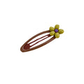Cute contrast color flower hair clip bb clip for women 2026 new arrival side clip broken hair bangs clip classy hair clip hair accessories