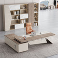 Boss table casual modern accessible luxury president table chairman's office executive table classy sense manager table and chair combination
