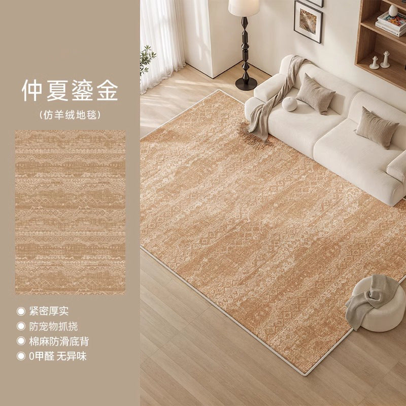 Carpet living room bedroom new arrival bedside no maintenance no washable frenchretro room accessible luxuryclassy floor mat