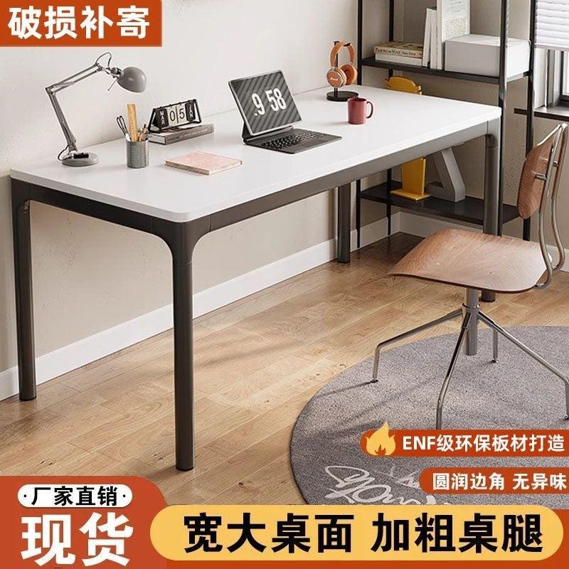Computer desk - nordic style, minimalist design - student home desk, bedroom office desk, combo desktop gaming desk