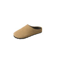 Comfortable casual shoes thick sole toe-cap half slippers easiest for match birkenstock shoes loafers fall and winteroutwear soft sole flats women's shoes