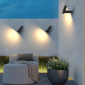 Modern wall lamp villa exterior wall light solar waterproof balcony garden terrace spotlight outdoor courtyard light doorway light