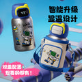 Pure titanium kids thermos cup with gift box, special water cup for primary school students, good-looking outdoor portable gift box straw cup